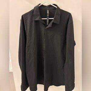 lululemon athletica Black Casual Button Down Shirt